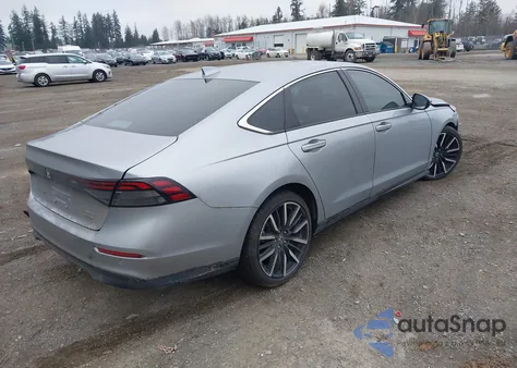 2023 Honda Accord Hybrid Touring из США, поврежденный, VIN 1HGCY2F82PA056509